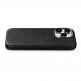 iCarer Leather Oil Wax MagSafe Case - кожен (естествена кожа) кейс с MagSafe за iPhone 15 Pro Max (черен) thumbnail 7