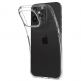 Spigen Crystal Flex Case - тънък качествен силиконов (TPU) калъф за iPhone 15 Pro Max (прозрачен)  thumbnail 6