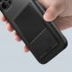 Uniq AirFender ID Flexible Case - удароустойчив силиконов (TPU) калъф с джоб за кредитна карта за iPhone 15 Pro (черен) thumbnail 2