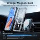 ESR Air Armor HaloLock MagSafe Case - хибриден удароустойчив кейс с MagSafe за iPhone 15 (прозрачен) thumbnail 3