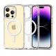 Tech-Protect Flexair Glitter Hybrid MagSafe Case - хибриден удароустойчив кейс с MagSafe за iPhone 15 Pro (прозрачен) thumbnail