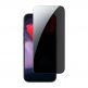ESR Privacy Full Cover Tempered Glass - калено стъклено защитно покритие с определен ъгъл на виждане за дисплея на iPhone 15 Pro (черен-прозрачен) thumbnail 5