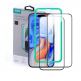 ESR 3D Full Cover Tempered Glass 2 Pack - 2 броя калени стъклени защитни покрития за дисплея на iPhone 15 Pro (черен-прозрачен) thumbnail