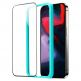 ESR 3D Full Cover Tempered Glass 2 Pack - 2 броя калени стъклени защитни покрития за дисплея на iPhone 15 Pro (черен-прозрачен) thumbnail 5