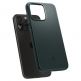 Spigen Thin Fit Case - качествен тънък матиран кейс за iPhone 15 Pro (зелен) thumbnail 9
