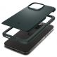 Spigen Thin Fit Case - качествен тънък матиран кейс за iPhone 15 Pro (зелен) thumbnail 10