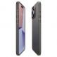 Spigen Thin Fit Case - качествен тънък матиран кейс за iPhone 15 Pro (тъмносив) thumbnail 8