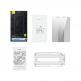 Baseus Crystal Series Privacy Tempered Glass Set (P60012018201-00) - калено стъклено защитно покритие с определен ъгъл на виждане за дисплея за iPhone 14 Pro Max (2 броя) thumbnail 2