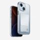 Uniq AirFender ID Flexible Case - удароустойчив силиконов (TPU) калъф с джоб за кредитна карта за iPhone 15 Pro Max (прозрачен) thumbnail