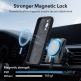 ESR Cloud Halolock MagSafe Case - силиконов (TPU) калъф с MagSafe за iPhone 15 Pro (черен) thumbnail 4
