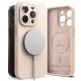 Ringke Liquid Silicone Magnetic Case - силиконов (TPU) калъф с MagSafe за iPhone 15 Pro Max (розов) thumbnail