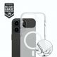 4smarts Hybrid Guard MagSafe Case - хибриден удароустойчив кейс с MagSafe за iPhone 15 Pro (прозрачен) thumbnail 2