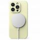 Ringke Liquid Silicone Magnetic Case - силиконов (TPU) калъф с MagSafe за iPhone 15 Pro (светлозелен) thumbnail 3