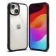 Ringke Fusion Bold Case - хибриден удароустойчив кейс за iPhone 15 (черен-прозрачен) thumbnail 3