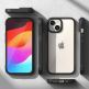 Ringke Fusion Bold Case - хибриден удароустойчив кейс за iPhone 15 (черен-прозрачен) thumbnail 7