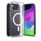 Ringke Fusion Magnetic Case - хибриден кейс с висока степен на защита с MagSafe за iPhone 15 (прозрачен-мат)  thumbnail 4