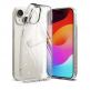 Ringke Air Glitter Case - силиконов (TPU) калъф за iPhone 15 (прозрачен) thumbnail
