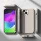 Ringke Liquid Silicone Magnetic Case - силиконов (TPU) калъф с MagSafe за iPhone 15 (бежов) thumbnail 5
