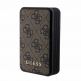 Guess PU 4G Power Bank 10000 mAh 18W - преносима външна батерия с USB-C порт, USB-A изход и технология за бързо зареждане (кафяв) thumbnail