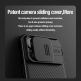 Nillkin CamShield Pro Magnetic Hard Case - хибриден удароустойчив кейс за iPhone 15 Pro Max (син) thumbnail 5