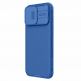 Nillkin CamShield Pro Hard Case - хибриден удароустойчив кейс за iPhone 15 Pro (син) thumbnail 2
