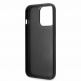 Karl Lagerfeld Quilted Puffy Metal Logo Case - дизайнерски кожен кейс за iPhone 15 Pro (черен) thumbnail 6