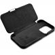 iCarer Leather Oil Wax MagSafe Folio Case - кожен калъф (естествена кожа), тип портфейл с MagSafe за iPhone 15 Pro (черен) thumbnail 11