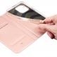 Dux Ducis Skin Pro Case - кожен калъф с поставка и отделение за кр. карти за iPhone 15 Pro (розов) thumbnail 4