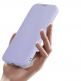 Dux Ducis Skin X Pro Magnetic Wallet Case - удароустойчив хибриден кожен кейс с отделение за карти и MagSafe за iPhone 15 (лилав-прозрачен) thumbnail 6