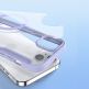 Dux Ducis Skin X Pro Magnetic Wallet Case - удароустойчив хибриден кожен кейс с отделение за карти и MagSafe за iPhone 15 (лилав-прозрачен) thumbnail 9
