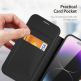 Dux Ducis Skin X Pro Magnetic Wallet Case - удароустойчив хибриден кожен кейс с отделение за карти и MagSafe за iPhone 15 Pro (черен-прозрачен) thumbnail 10