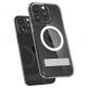 Spigen Ultra Hybrid S MagSafe Case - хибриден кейс с висока степен на защита с MagSafe и вградена поставка за iPhone 15 Pro (прозрачен)  thumbnail 7