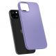 Spigen Thin Fit Case - качествен тънък матиран кейс за iPhone 15 (лилав) thumbnail 4