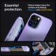 Spigen Thin Fit Case - качествен тънък матиран кейс за iPhone 15 Pro Max (лилав) thumbnail 14