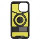Spigen Slim Armor MagSafe Case - хибриден кейс с най-висока степен на защита с MagSafe за iPhone 15 Pro (тъмносив) thumbnail 3
