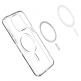Spigen Ultra Hybrid MagSafe Case - хибриден кейс с висока степен на защита с MagSafe за iPhone 15 Pro (прозрачен-бял) thumbnail 7