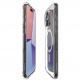 Spigen Ultra Hybrid MagSafe Case - хибриден кейс с висока степен на защита с MagSafe за iPhone 15 Pro Max (прозрачен-златист)  thumbnail 9