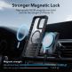 ESR Tough Armor Kickstand Halolock Magsafe Case - хибриден удароустойчив кейс с MagSafe и с вграден стъклен протектор за дисплея и протектори за камерата за iPhone 15 Pro Max (черен) thumbnail 10