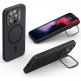 ESR Cloud Kickstand Halolock MagSafe Case - силиконов (TPU) калъф с MagSafe за iPhone 15 Pro (черен) thumbnail 5