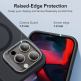 ESR Cloud Kickstand Halolock MagSafe Case - силиконов (TPU) калъф с MagSafe за iPhone 15 Pro (черен) thumbnail 11