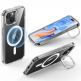 ESR Classic Kickstand HaloLock MagSafe Case - хибриден кейс с висока степен на защита с MagSafe за iPhone 15 (прозрачен)  thumbnail 5