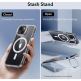 ESR Classic Kickstand HaloLock MagSafe Case - хибриден кейс с висока степен на защита с MagSafe за iPhone 15 (прозрачен)  thumbnail 6
