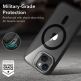 ESR Classic Kickstand HaloLock MagSafe Case - хибриден кейс с висока степен на защита с MagSafe за iPhone 15 (черен-прозрачен)  thumbnail 10