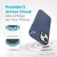 Speck Presidio 2 Grip Case - удароустойчив хибриден кейс за iPhone 15 (тъмносин) thumbnail 6
