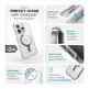 Speck Presidio ClickLock Perfect Clear Case - удароустойчив хибриден кейс с Magsafe за iPhone 15 Pro (прозрачен) thumbnail 10