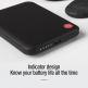 Nillkin PowerStone Magnetic Wireless Charging Power Bank 5000 mAh 15W - преносима външна батерия с USB-C порт и безжично зареждане с MagSafe (бял) thumbnail 6