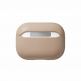 Nomad Modern Leather Case - кожен (естествена кожа) кейс за Apple Airpods Pro 2, AirPods Pro (бежов) thumbnail 3