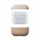 Nomad Modern Leather Case - кожен (естествена кожа) кейс за Apple Airpods Pro 2, AirPods Pro (бежов) thumbnail 6