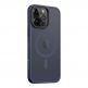 Tactical MagForce Hyperstealth Cover - хибриден удароустойчив кейс с MagSafe за iPhone 14 Pro Max (тъмносин) thumbnail 2