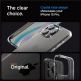 Spigen Ultra Hybrid Case - хибриден кейс с висока степен на защита за iPhone 15 Pro Max (прозрачен-матиран) thumbnail 10